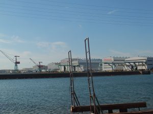 川崎重工業の工場群